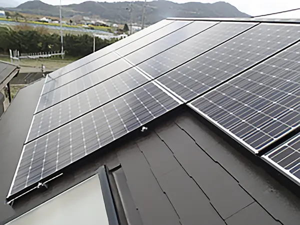 一般家庭用太陽光発電施工例